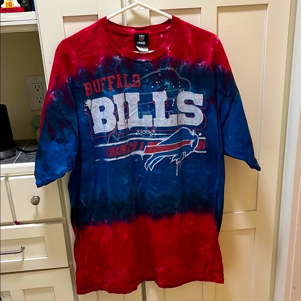 Vintage Buffalo Bills Tie-Dye T-Shirt 2XL